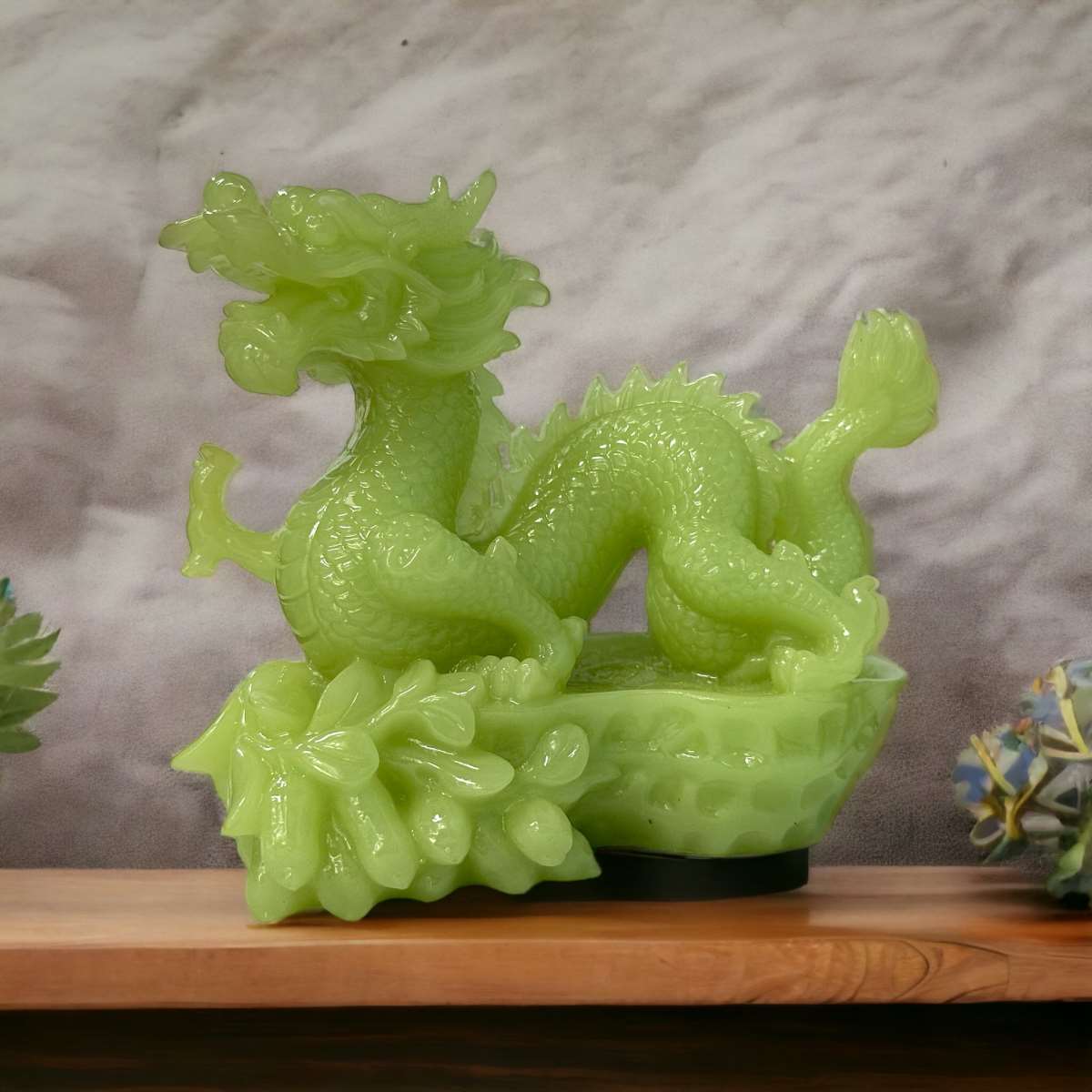 Tượng dạ quang Rồng lượn - Size lớn